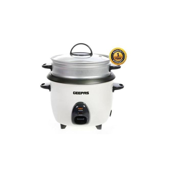 Geepas 3 In 1 Multifunction Electric Rice Cooker 1.5Litre