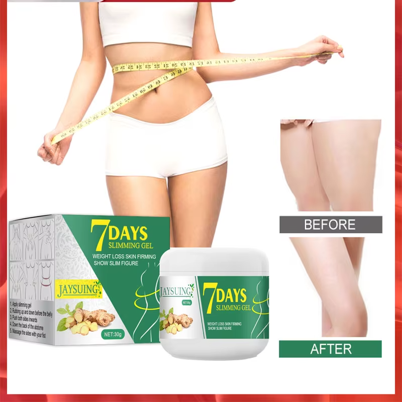 7 DAYS Ginger Slimming Cream Fast Weight Loss Removal Leg Waist Cellulite Fat Burning Massage Cream