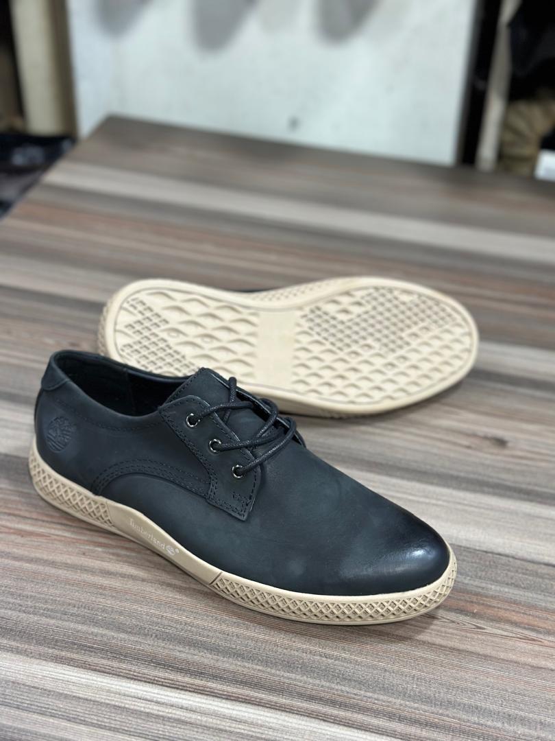 Timberland Flat Leather Shoes