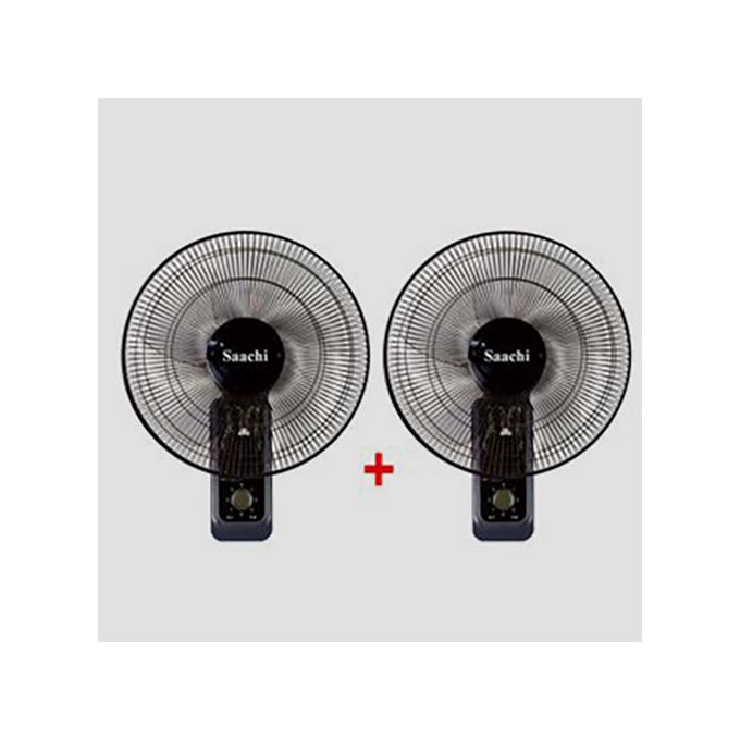 Saachi Buy One Get One Free 3 Speed Wall Fan