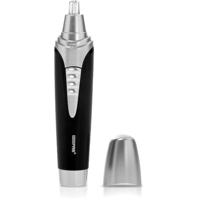 Geepas Nose & Ear Hair Trimmer Professional Small Compact Nasal Nostril Hair Clippers