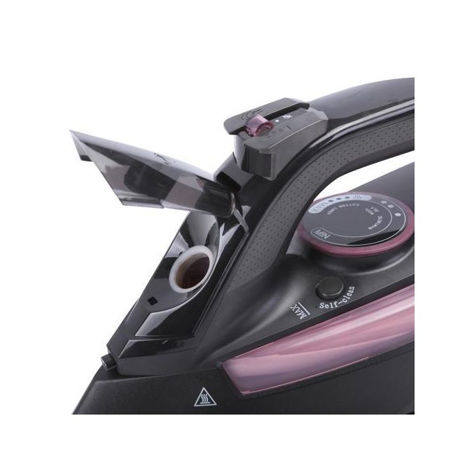 Geepas Powerful Safe Durable Ceramic Steam Iron with Temperature Control & Dry & Steam Function