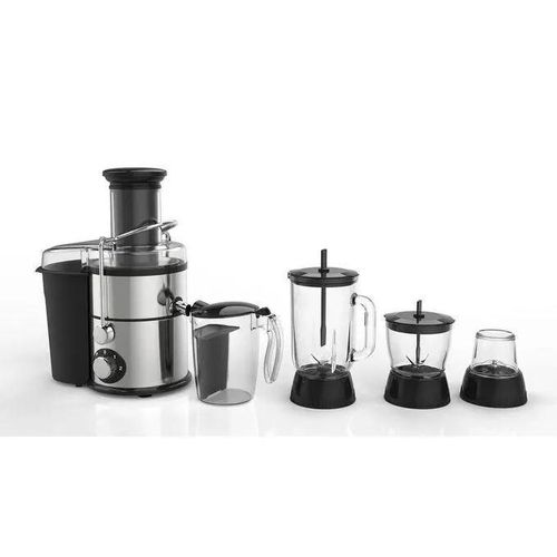 Hoffmans 4 Ln1 Electric Juicer, Blender /Extractor,1.5L- Silver