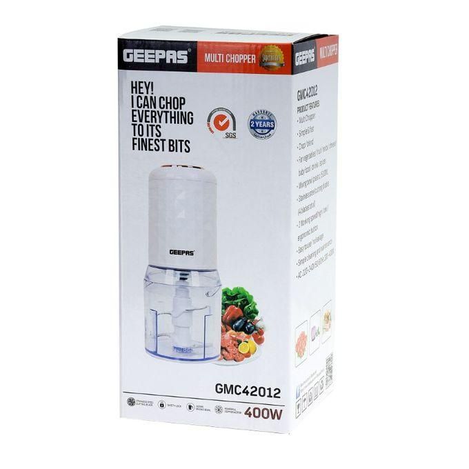 Geepas Multi-functional Electric Food Processor Chopper Spiral Meat Grinder Fruit Shredder Slicer