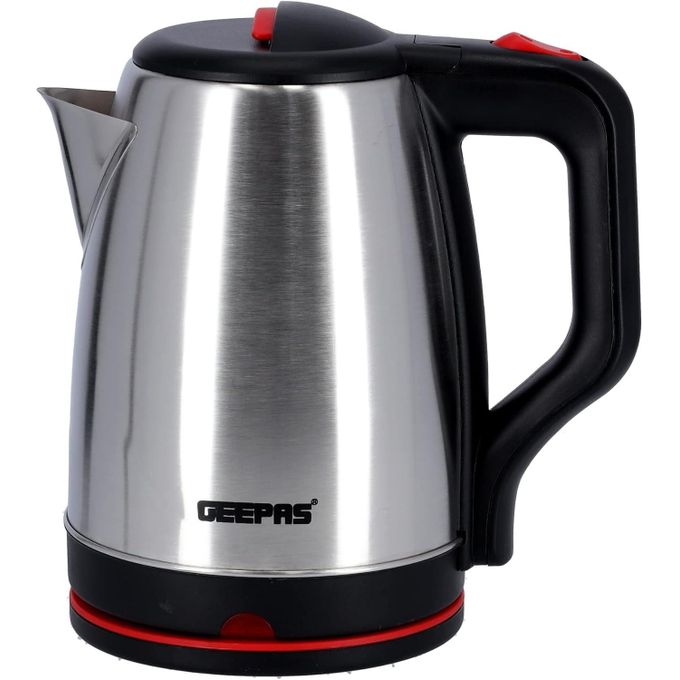 Geepas 1.8Litre Electric Kettle Stainless Steel GK 38042 And Electric Dry Iron