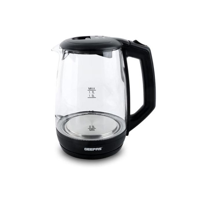 Geepas Electric Kettle With Glass Body