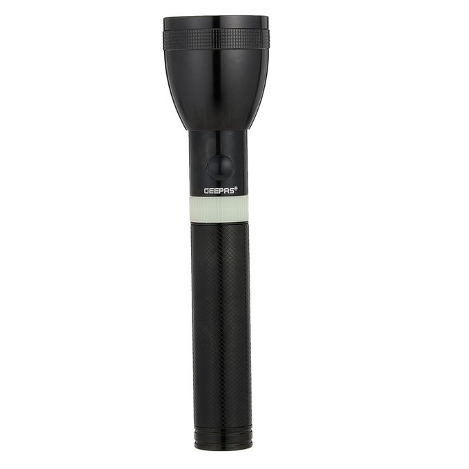 Geepas Aluminum Rechargeable Flashlight Torch