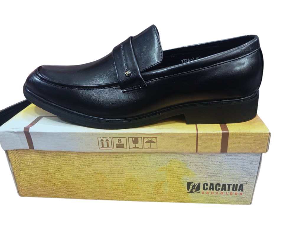 Soft Leather Gentle Shoes with rubber sole