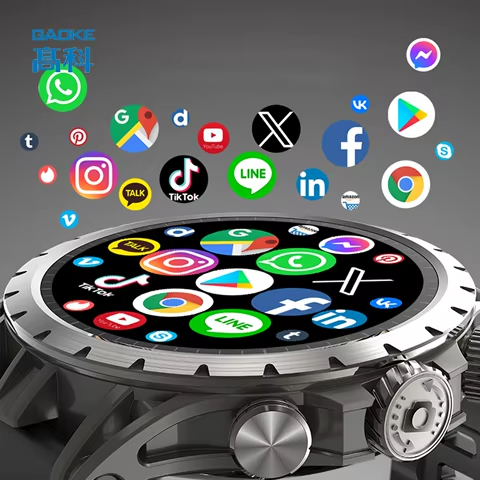 GAOKE H18 Google Smart Watch Mujer Men Ladies Smartwatch Com Android With SIM Card Smart Watch NFC Payment
