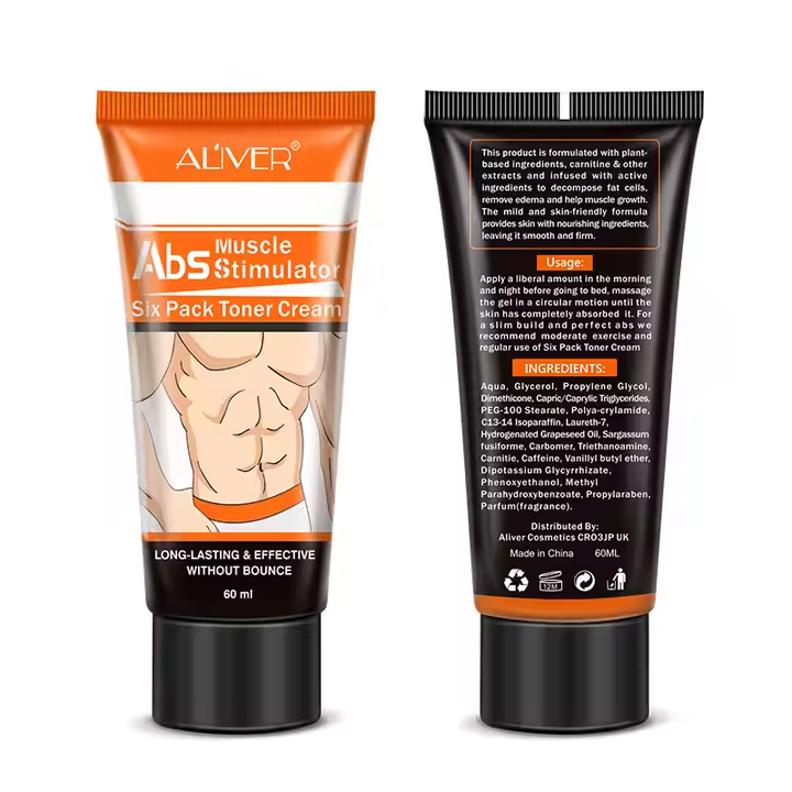 Powerful ABS Muscle Stimulation Cream Anti Cellulite Muscle Strong Slimming Cream Lose Weight Fat Burning Slimming Cream