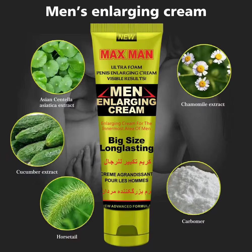 Max Man 50ML Enlargement Cream – Herbal Confidence Booster for Men
