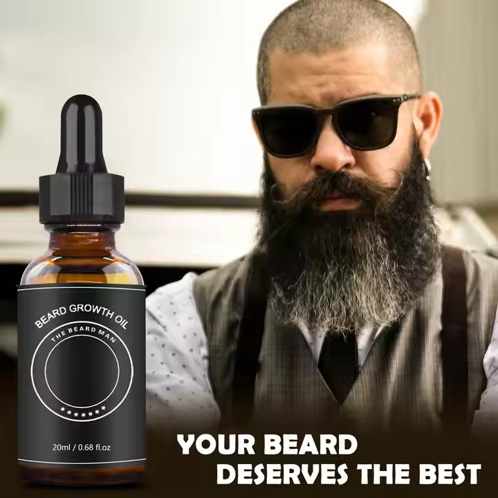 Beard Oil Growth Fast Nourishing Beard 100% Pure Natural Organic Beard Growth Oil for Men