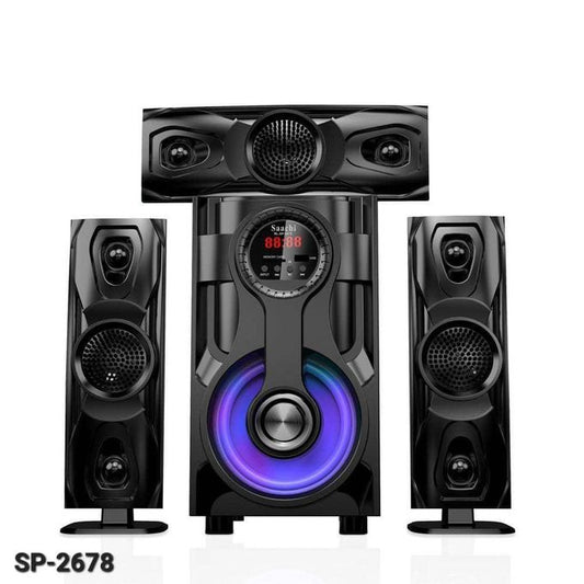 Saachi 3.1CH10000watts Ac/dc Fm/bt/usb Sub Woofer System
