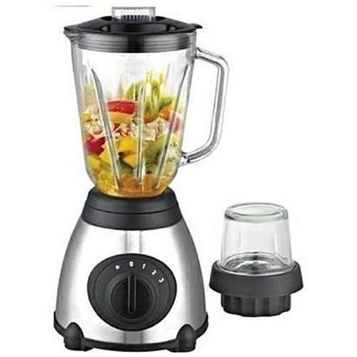 Hoffmans 2 In 1 Ice Crushing Powerful Blender Glass