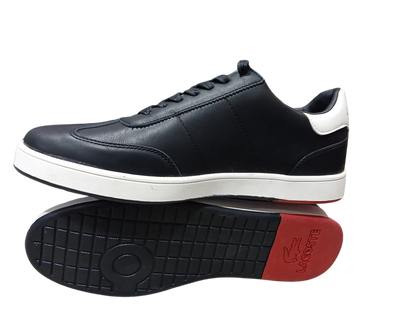 Lacoste Casual Shoes – Black with White Sole