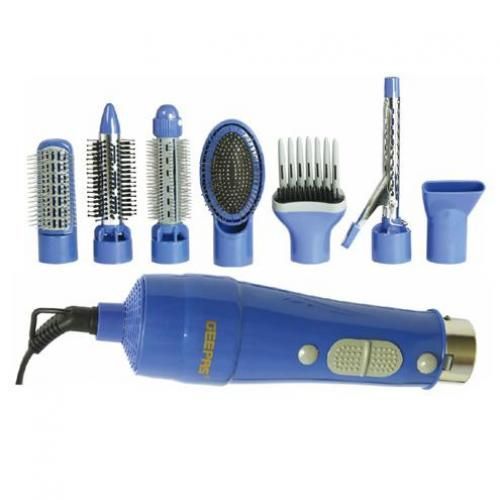 Geepas 8 In 1 Portable Electric Hair Styler And Blow Dryer