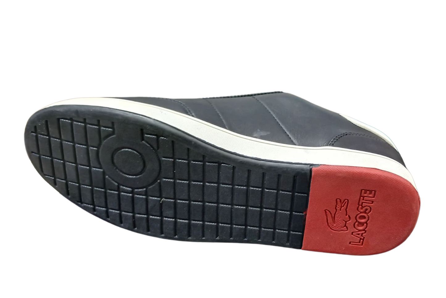 Lacoste Casual Shoes – Black with White Sole