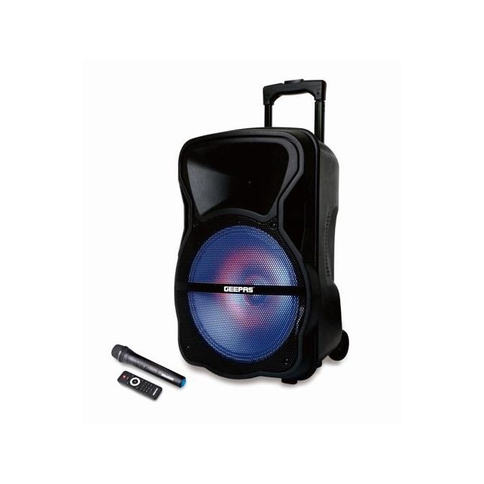 Geepas Portable & Rechargeable Professional Speaker With Microphone GMS8568