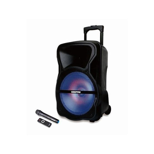 Geepas Portable & Rechargeable Professional Speaker With Microphone GMS8568