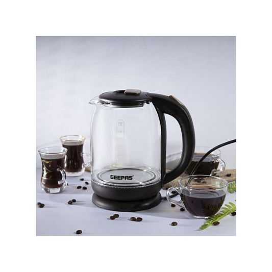 Geepas Electric Kettle With Glass Body