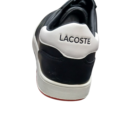 Lacoste Casual Shoes – Black with White Sole