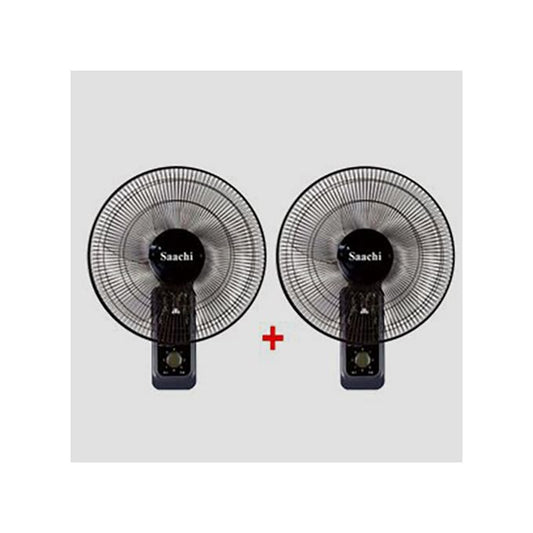 Saachi Buy One Get One Free 3 Speed Wall Fan