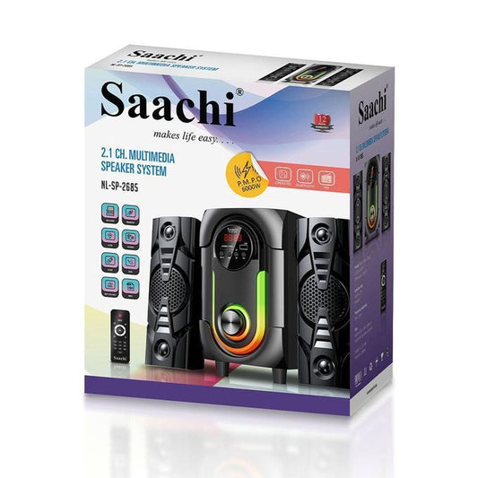 Saachi 2.1 Channel Home Audio System / Sub Woofer / Multimedia Speaker