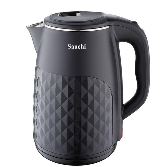 Saachi 1.8L Electric Kettle Double Wall NL-KT-7765 With Boil Dry Protection & Auto-Shut Off