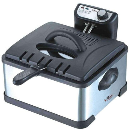 Electro Master Deep Fryer Double 4.5L - Silver