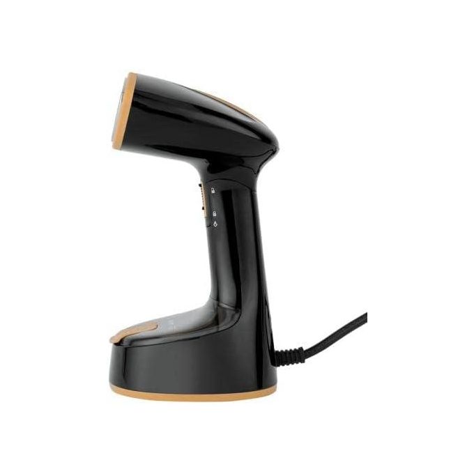Geepas Handheld Garment Steamer-Ready to Use in 30 Seconds Suitable for All Kinds of Fabric Equipped with Stainless Steel Head and 150 ML
