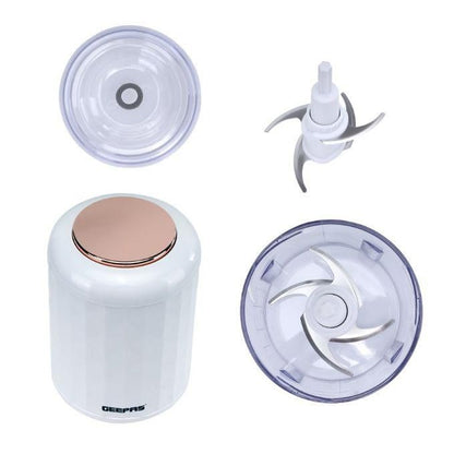 Geepas Multi-functional Electric Food Processor Chopper Spiral Meat Grinder Fruit Shredder Slicer