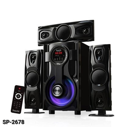 Saachi 3.1CH10000watts Ac/dc Fm/bt/usb Sub Woofer System