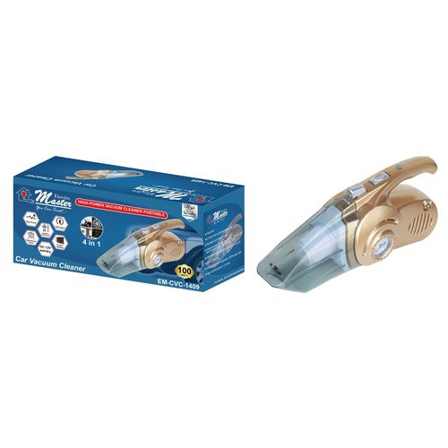 Electro Master 4 In 1 High Power Portable Vacuum Cleaner-Multicolour