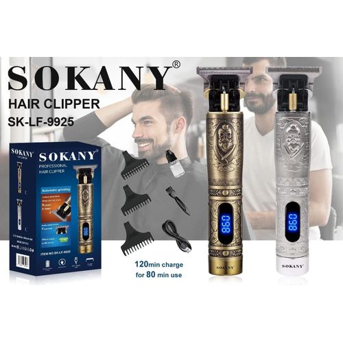 Sokany Professional Rechargeable Hair Clipper & Trimmer