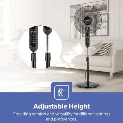 Geepas Stand Fan with Remote Control