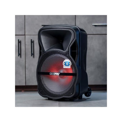 Geepas Portable & Rechargeable Professional Speaker With Microphone GMS8568