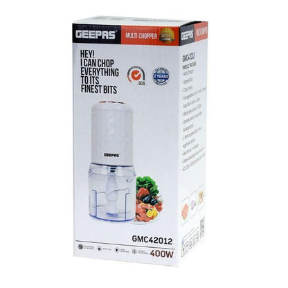 Geepas Multi-functional Electric Food Processor Chopper Spiral Meat Grinder Fruit Shredder Slicer