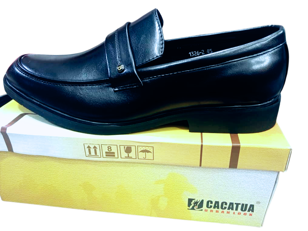 Soft Leather Gentle Shoes with rubber sole