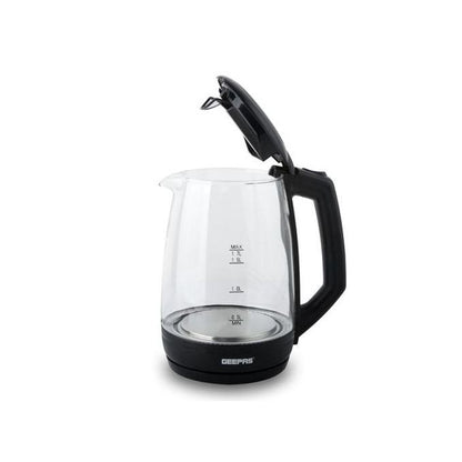 Geepas Electric Kettle With Glass Body