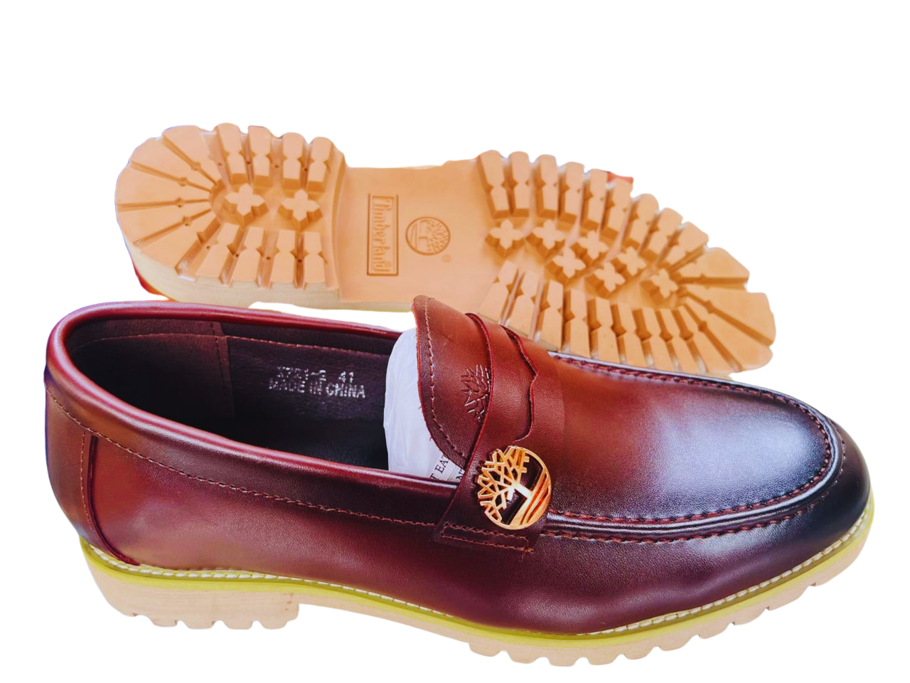 👞 Timberland Gentle Leather Shoes – Classic Style Meets Rugged Comfort