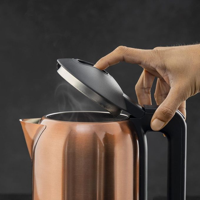 Geepas 1.8 Litres Stainless Steel Electric Kettle Boil Dry Protection and Automatic Cut-Off, Perfect for Boiling Water, Milk, Tea-Multi