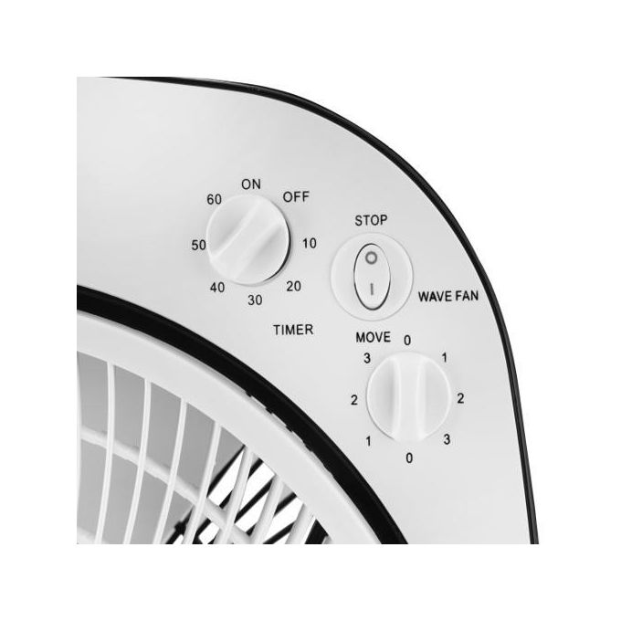 Geepas Personal Desk Fan with 45 W Powerful Copper Motor GF926