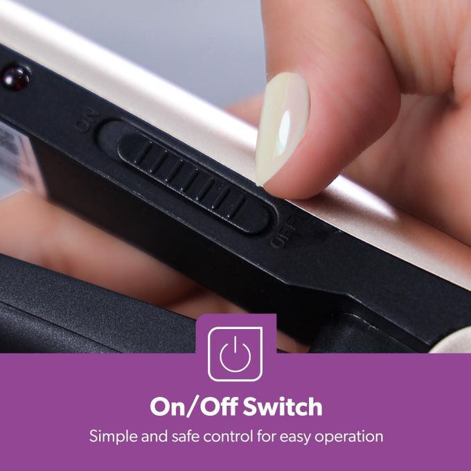 Geepas Powerful Hair Straightener Slim Design
