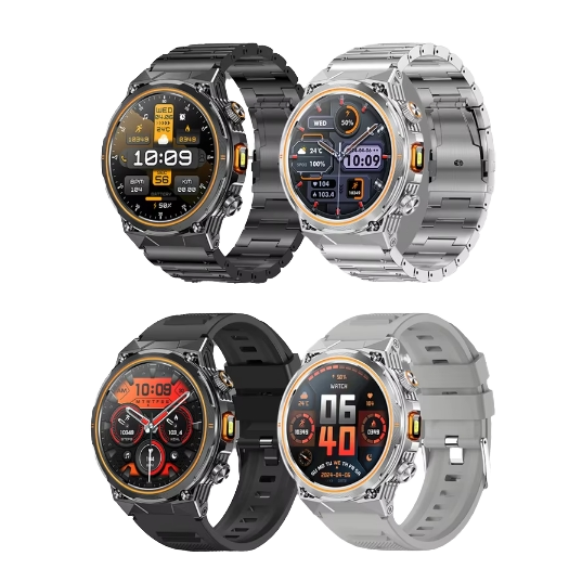 Ak81 Military Super Grade Smartwatch + Earpod + Extra Strap.!!– Built for Adventure & Everyday Power