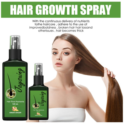 Hot Selling Hair Repair and Treatment Product Nourishing Roots Scalp Massage Hair Growth Spray 30ml 120ml