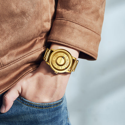 Gold DOM Original Magnetic Wristwatch + FREE Bracelet