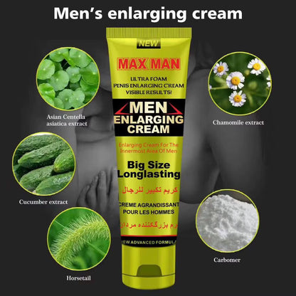 Max Man 50ML Enlargement Cream – Herbal Confidence Booster for Men