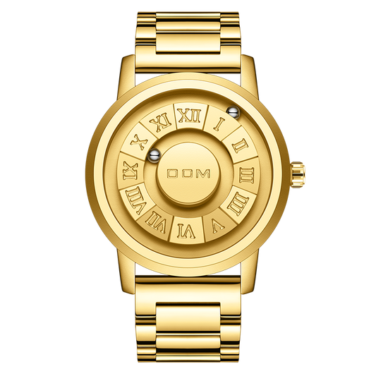 Gold DOM Original Magnetic Wristwatch + FREE Bracelet