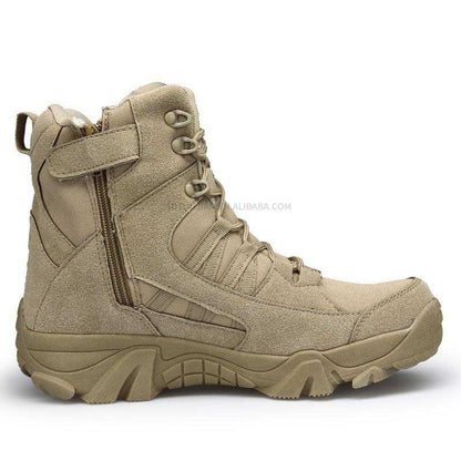 Men's Outdoor Waterproof High Top Desert Hiking Boots