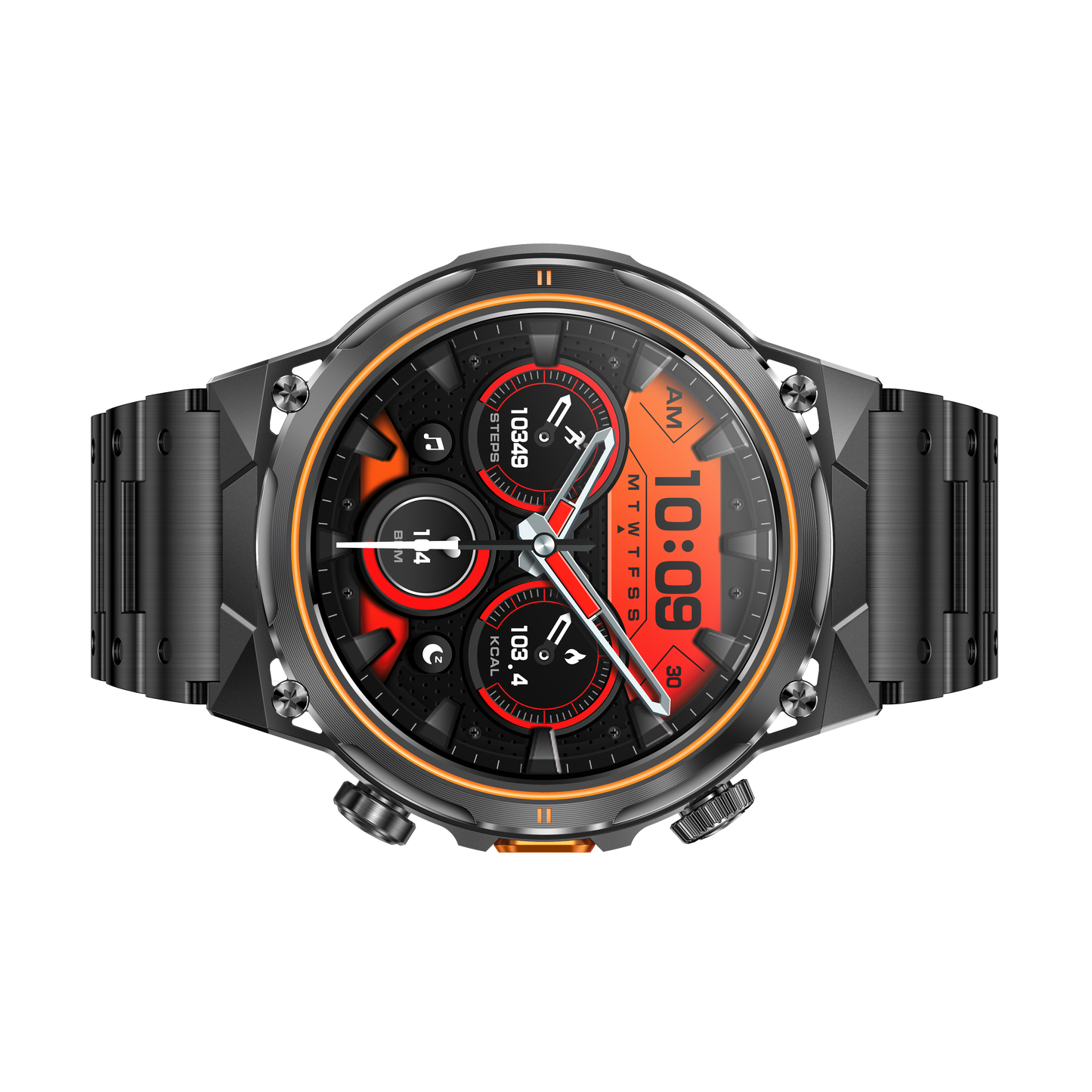 Ak81 Military Super Grade Smartwatch + Earpod + Extra Strap.!!– Built for Adventure & Everyday Power